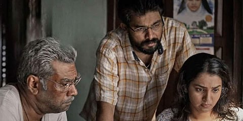 A still from 'Aarkariyaam'. (Photo| Cinema Express)