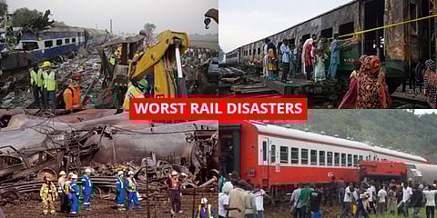 With dozens dead after a packed train derailed inside a tunnel in Taiwan, we look back on some of the worst rail disasters of the last 10 years. (Photo | AFP and AP)