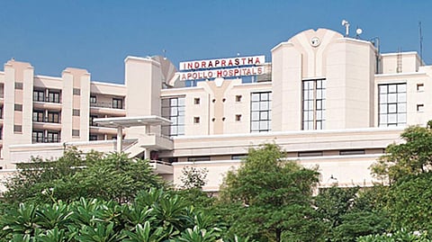 Indraprastha Apollo Hospitals in Delhi (Photo| Wikimedia Commons)