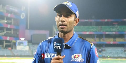 Mumbai Indians all-rounder Jayant Yadav (Photo | Mumbai Indians Twitter)