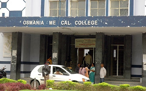 Osmania Medical College in Hyderabad. (Photo | Express)