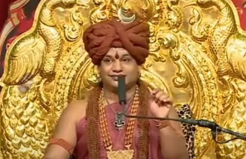 Videograb of godman Swami Nithyananda