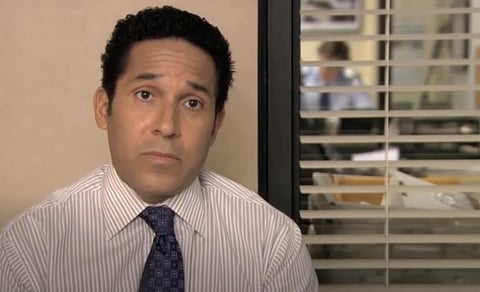 Actor Oscar Nunez in a still from The Office. (Photo | Video Screengrab)