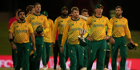 South African cricket team (Photo| AP)