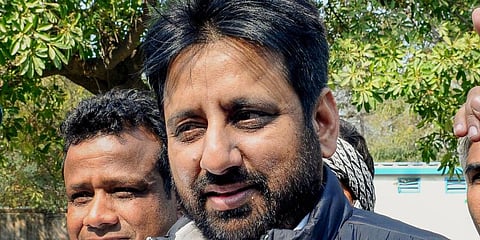 Delhi Waqf Board chairman and Okhla MLA Amanatullah Khan (Photo | PTI)