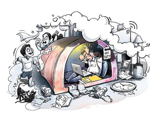 Work-life balance needed for WFH