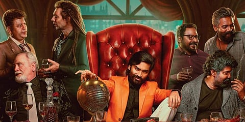 A still from Dhanush-starerr 'Jagame Thandhiram'.