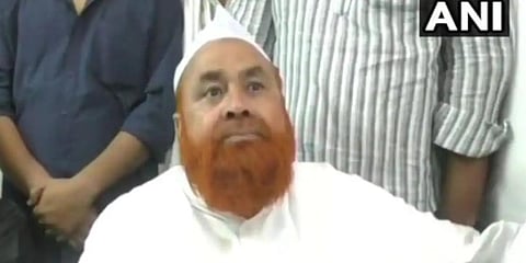 Former Uttar Pradesh Minister Haji Riyaz Ahmad (Photo | ANI)