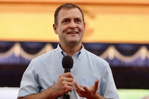 Congress leader Rahul Gandhi. (Photo | INC official Twitter)