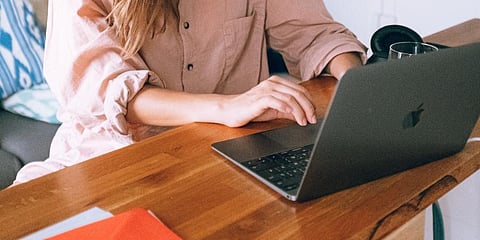 The survey further noted that 86 per cent respondents report having been impacted professionally in some way due to COVID-19. (Representational Image)