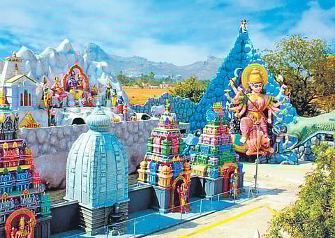 On this 17-acre property, you can listen to stories from the Ramayana, Mahabharatha, Puranas and Vedas.