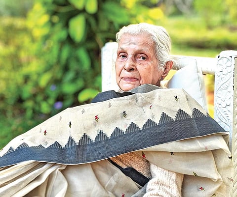 Sewing has always been Latika Chakravorty’s favourite pastime, and she would stitch clothes for her three children when they were young.