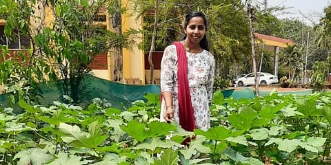 Dr Raji Sukumaran at Mangattuparamba campus (Photo | Express)