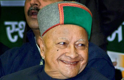 Former Himachal Pradesh CM Virbhadra Singh (File Photo | PTI)