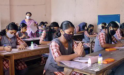 Question papers for the second-term Christmas examinations in government schools have allegedly been leaked, triggering a major controversy.