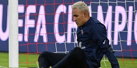 PSG's goalkeeper Keylor Navas. (Photo | AFP)