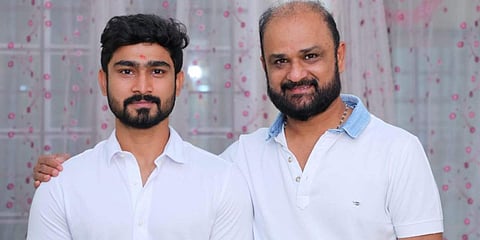 Dr Praveen (L) with Shashank