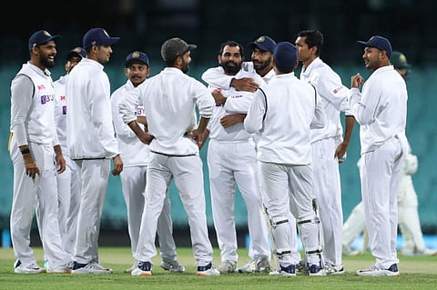 Indian Test cricket team (Photo | BCCI Twitter)