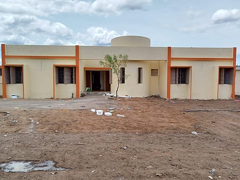The renovated building of the Upgraded Primary Health Centre in Inamkulathur (Photo | Express)