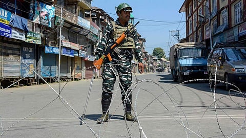 These arrests send a clear message that police won’t be allowing any kind of dissent or protests in Valley. (File Photo | PTI)