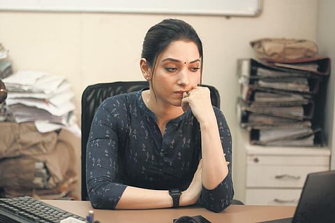 Tamannaah in a still from 'November Story'