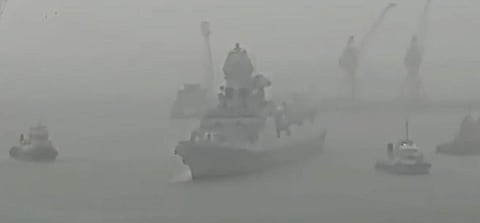 Of the 273 people on the ill-fated barge, 184 have been rescued so far by the Indian Navy. (Video Screengrab)