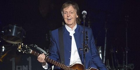 Singer-songwriter Paul McCartney (Photo | AP)