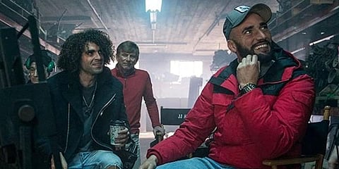 Directors Adil El Arbi (L) and Bilall Fallah