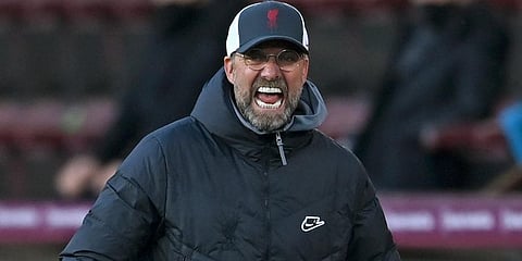 Liverpool manager Jurgen Klopp (Photo | AP)