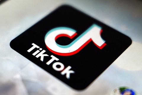 TikTok app logo appears in Tokyo. (Photo | AP)
