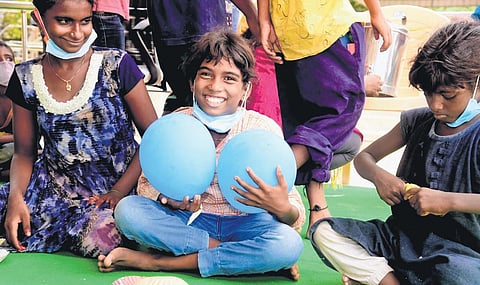 The rescued street children in Krishna district I Express