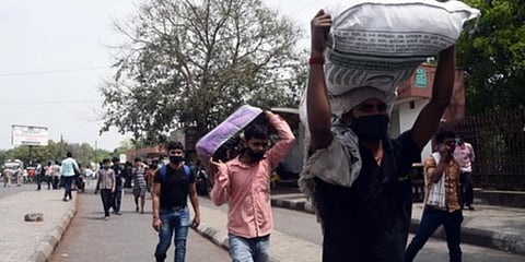 Around 33 per cent of workers had not received wages, while 15 per cent had received partial payments, the survey said. (Photo | EPS)