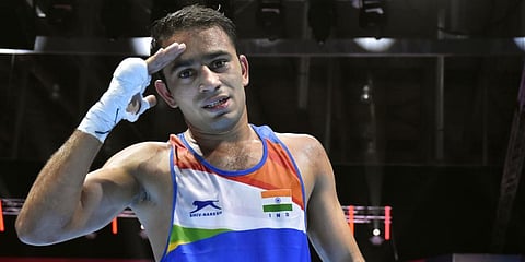 Indian boxer Amit Panghal (Photo | EPS)
