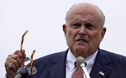 President Donald Trump's personal attorney Rudy Giuliani (File Photo | AP)