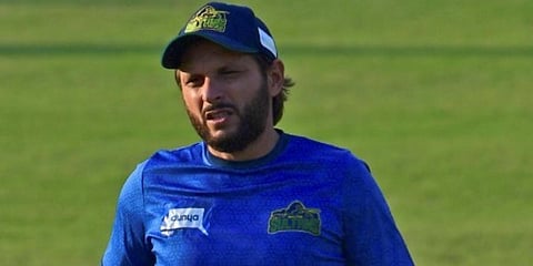 Pakistani all-rounder Shahid Afridi (File photo| AFP)