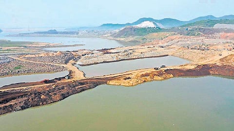 Megha Engineering and Infrastructures Ltd has completed the works related to the upstream cofferdam on a war footing and has lifted 14 of the 42 radial gates.