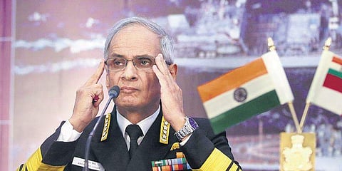 Navy chief Admiral Karambir Singh (Photo | Shekhar Yadav, EPS)