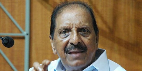 Kerala Congress (B) chairman R Balakrishna Pillai (Photo | EPS)