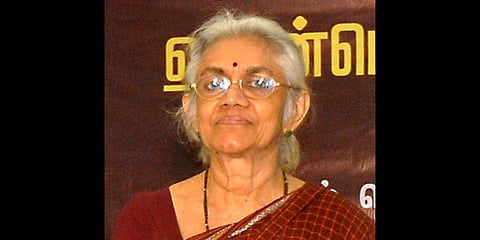CPI(M) leader and former vice-president of AIDWA Mythily Sivaraman (File Photo)