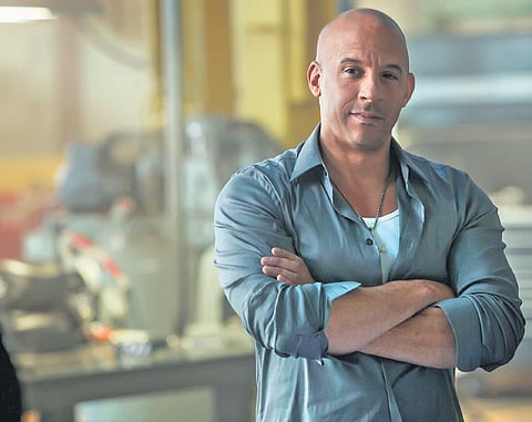 Vin Diesel in a still from the film