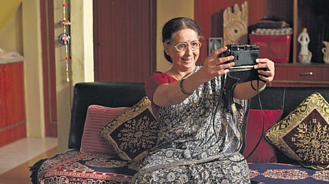 Still from Marathi film Photo Prem