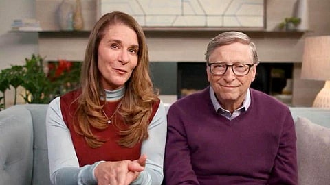 Microsoft co-founder Bill Gates and entrepreneur Melinda (Photo| YouTube Screengrab)