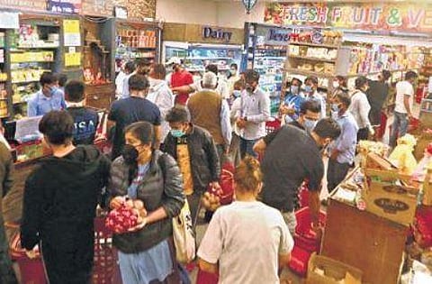 Panic buying | SHEKHAR YADAV