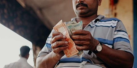 Casual daily wage labourers witnessed a 13% monthly drop in income from Rs 9135 a month in 2019 to Rs 7965 per month in 2020. (Photo | Pexels)