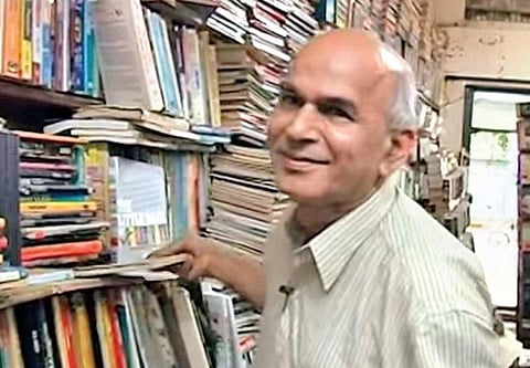 A still from the documentary Mr Shanbag Shop by Asha Gosh