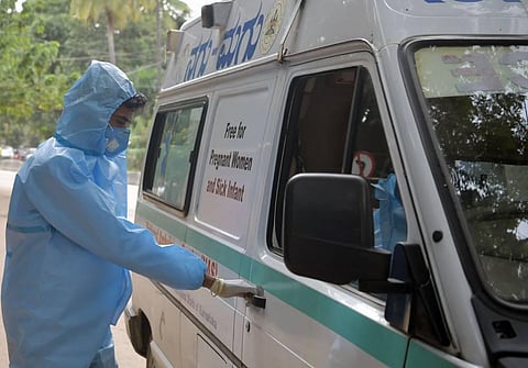 COVID-19 cases in Delhi are rising rapidly. (File photo | EPS)