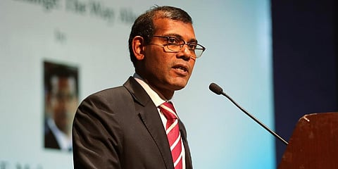 Former Maldives President Mohamed Nasheed (Photo | AP)