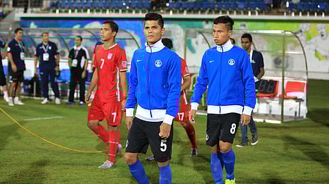 Sanjeev Stalin (centre) (Photo | Special arrangement)