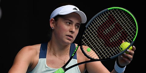 Latvia's Jelena Ostapenko. (Photo | AP)