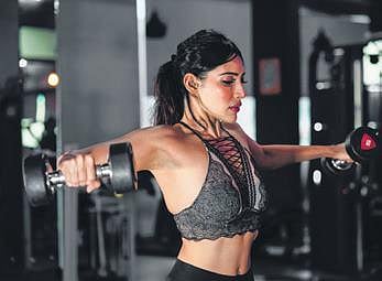 Adding moderate strength training helps build lean muscle mass